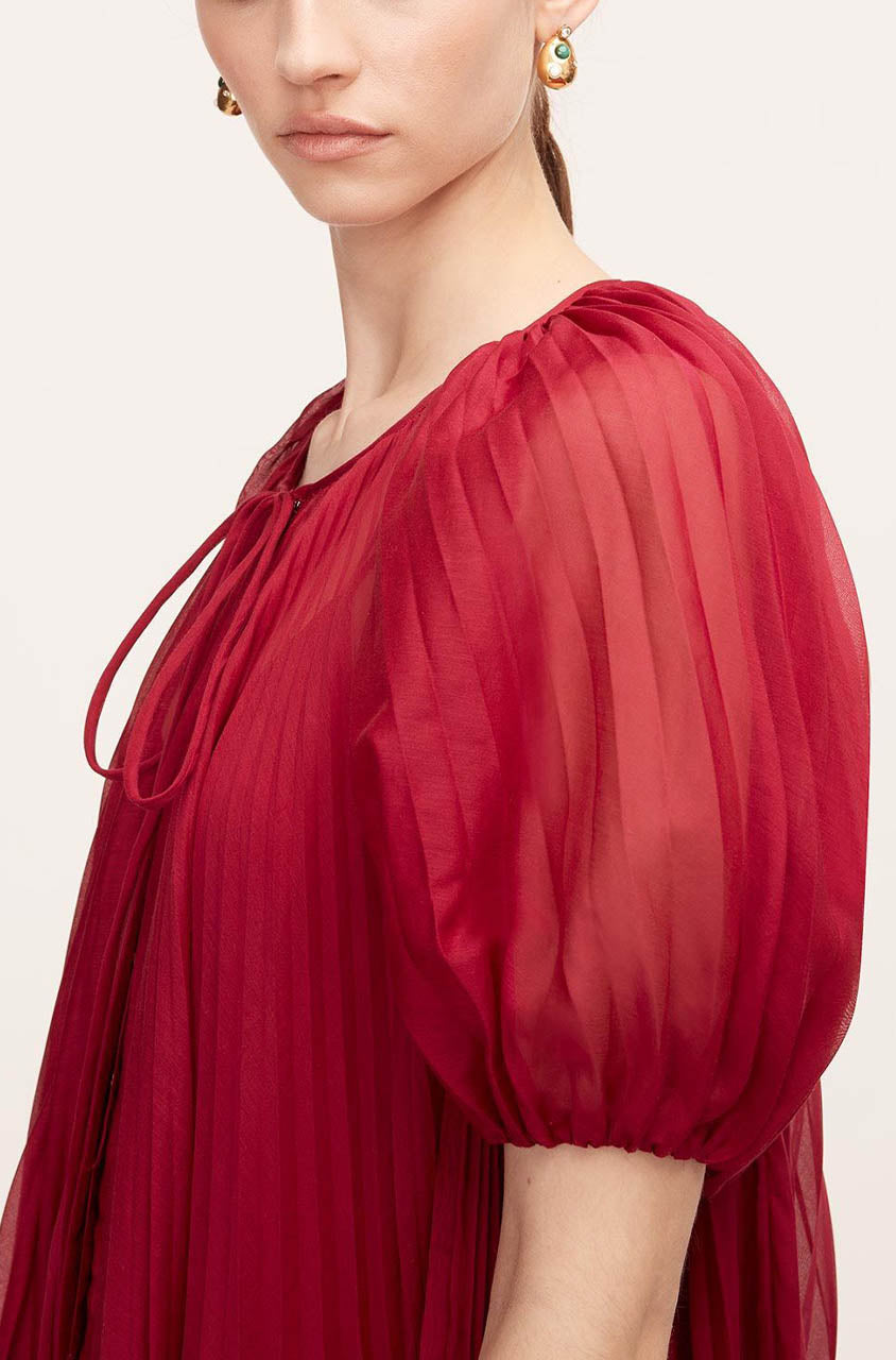Sunburst Pleat Dress