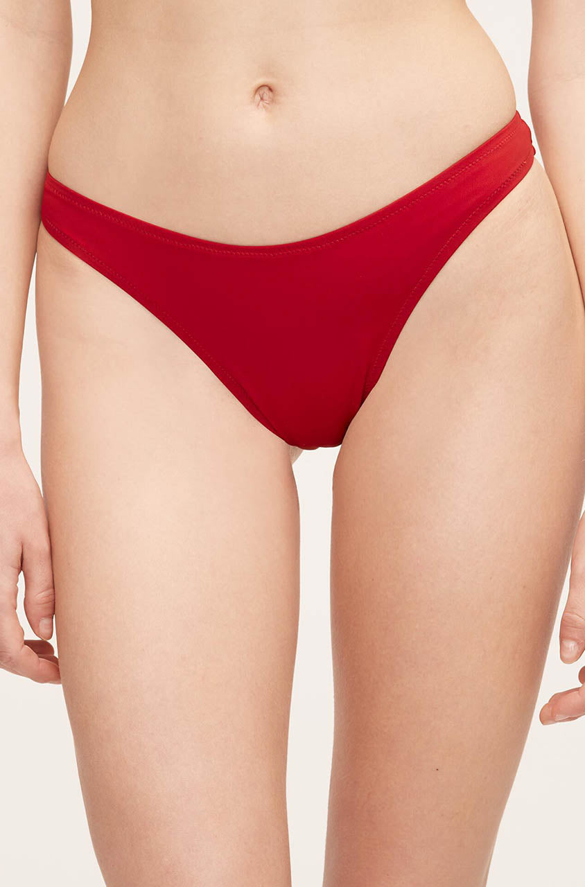Solid Halter Bikini Bottom