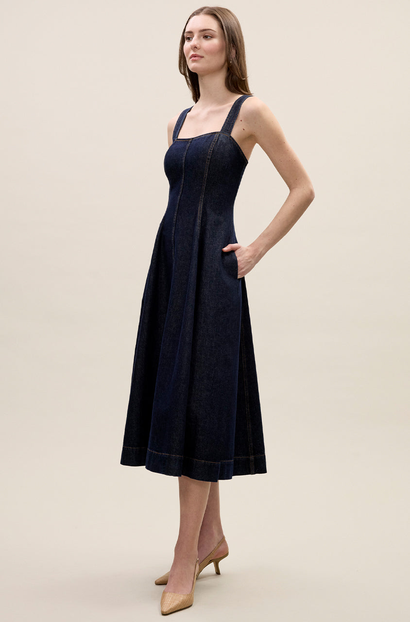 Gabrielle Denim Dress
