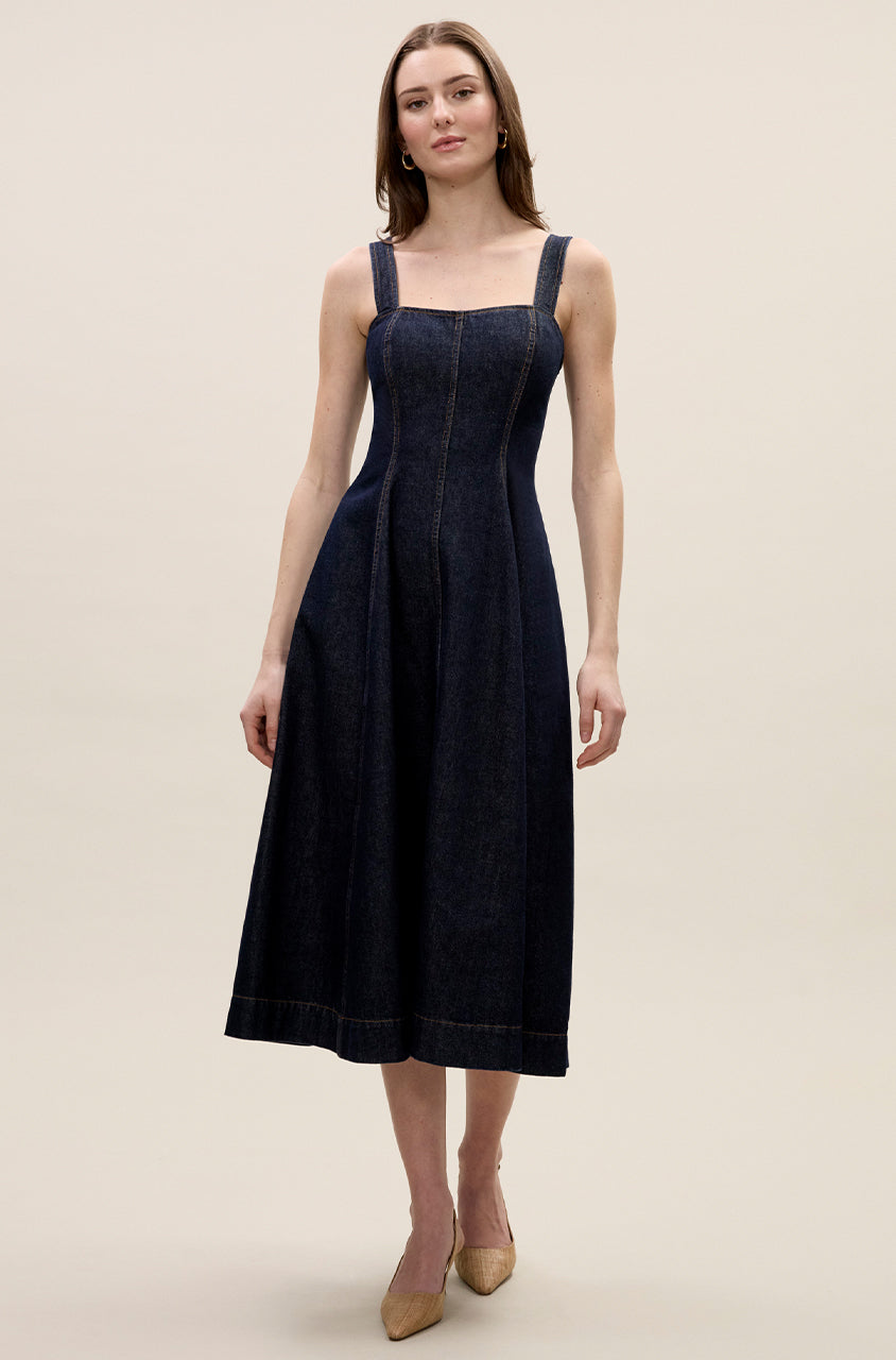 Gabrielle Denim Dress