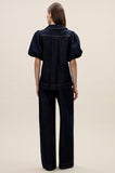 Gabrielle Denim Blouse