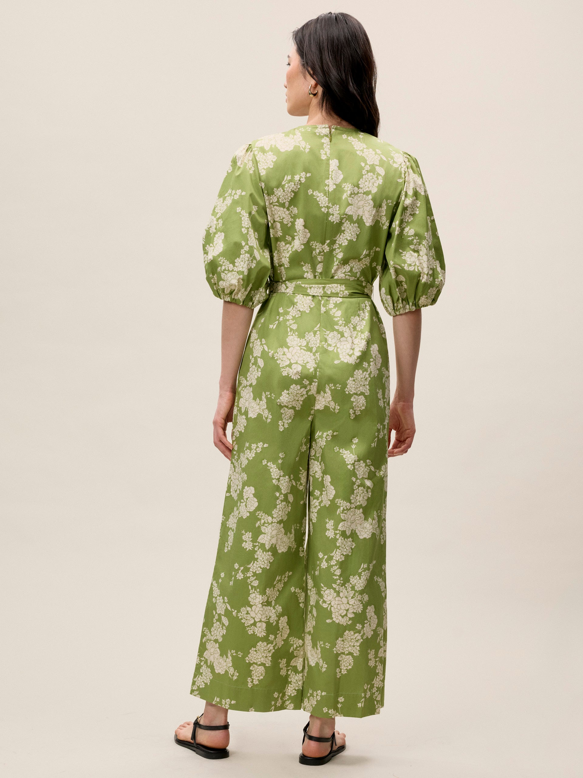 Gab Fleur Jumpsuit in Gabrielle Fleur Manzanilla Combo by Rebecca Taylor