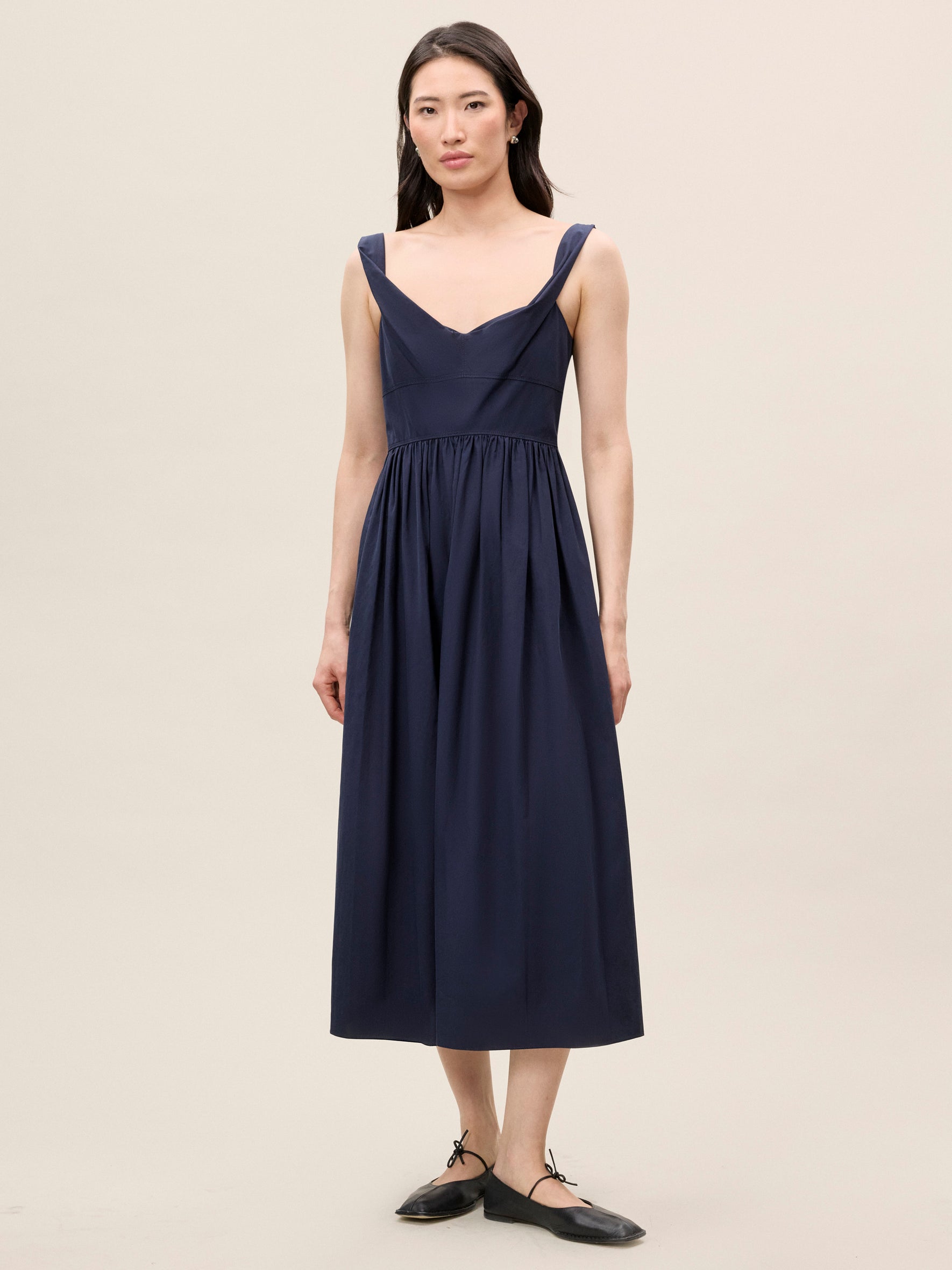 Sleeveless Midi Dress