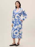 Silhouette Fleur Long Sleeve Whisper Dress