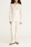 Corseted Button Down