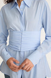 Corseted Button Down