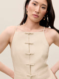 Beatrice Stretch Linen Skirt