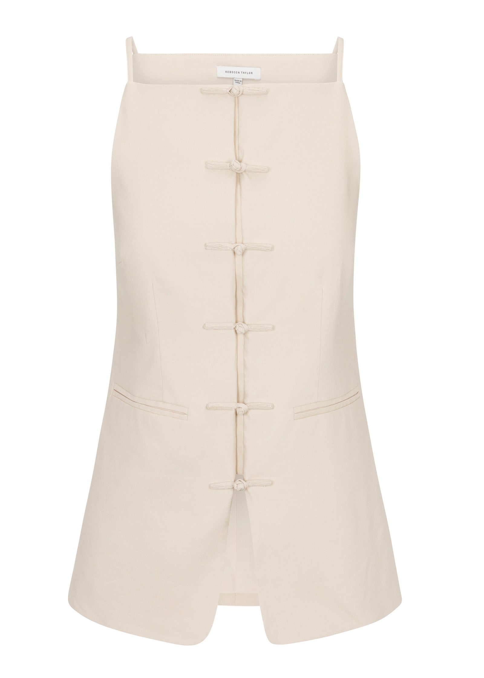 Beatrice Stretch Linen Top