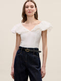 Yara Poplin Top