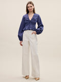Allegra Stripe Blouse