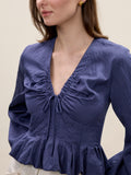 Allegra Stripe Blouse