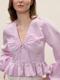 Allegra Stripe Blouse