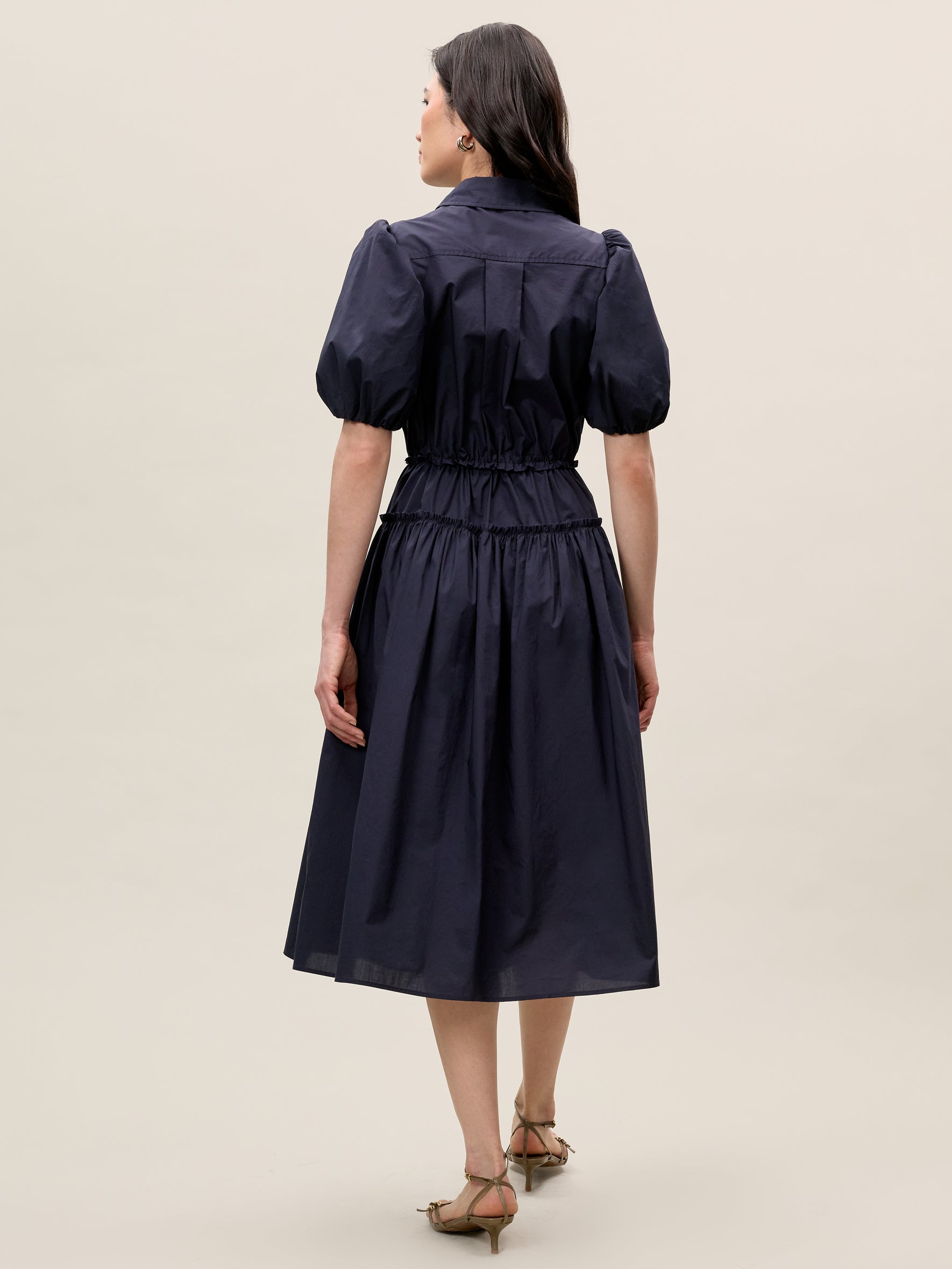 Poplin Shirt Dress