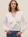 Marietta Cape Blouse