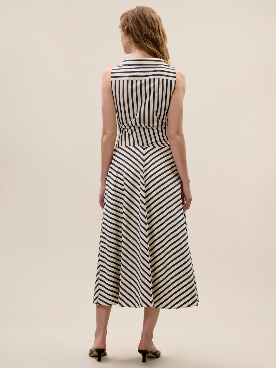 Isla Stripe Poplin Dress