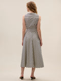 Isla Stripe Poplin Dress