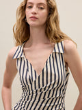 Isla Stripe Poplin Dress