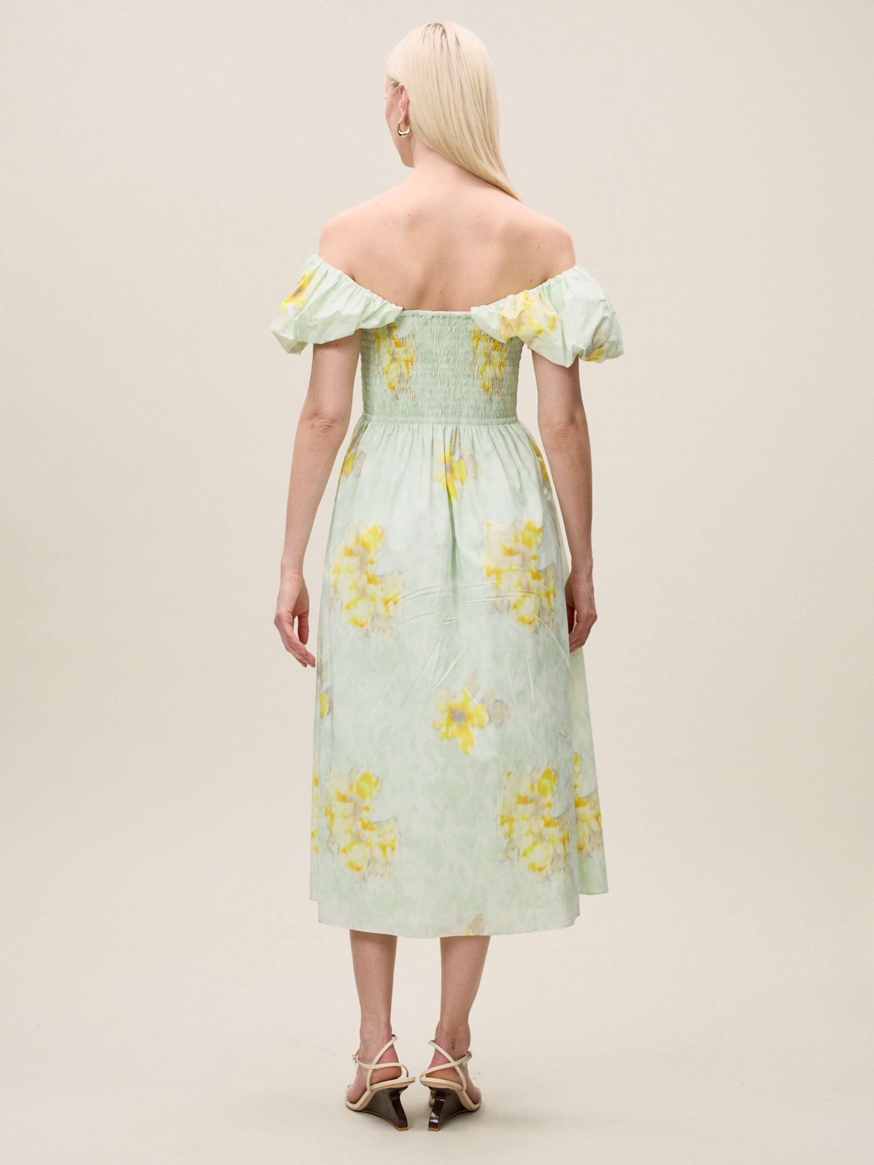 Yara Poplin Midi Dress