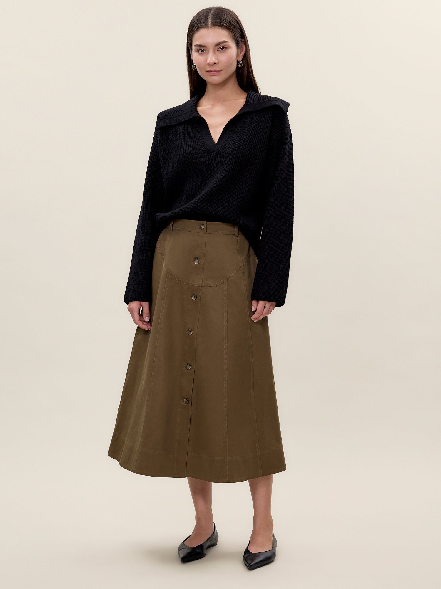 Aria Twill Skirt