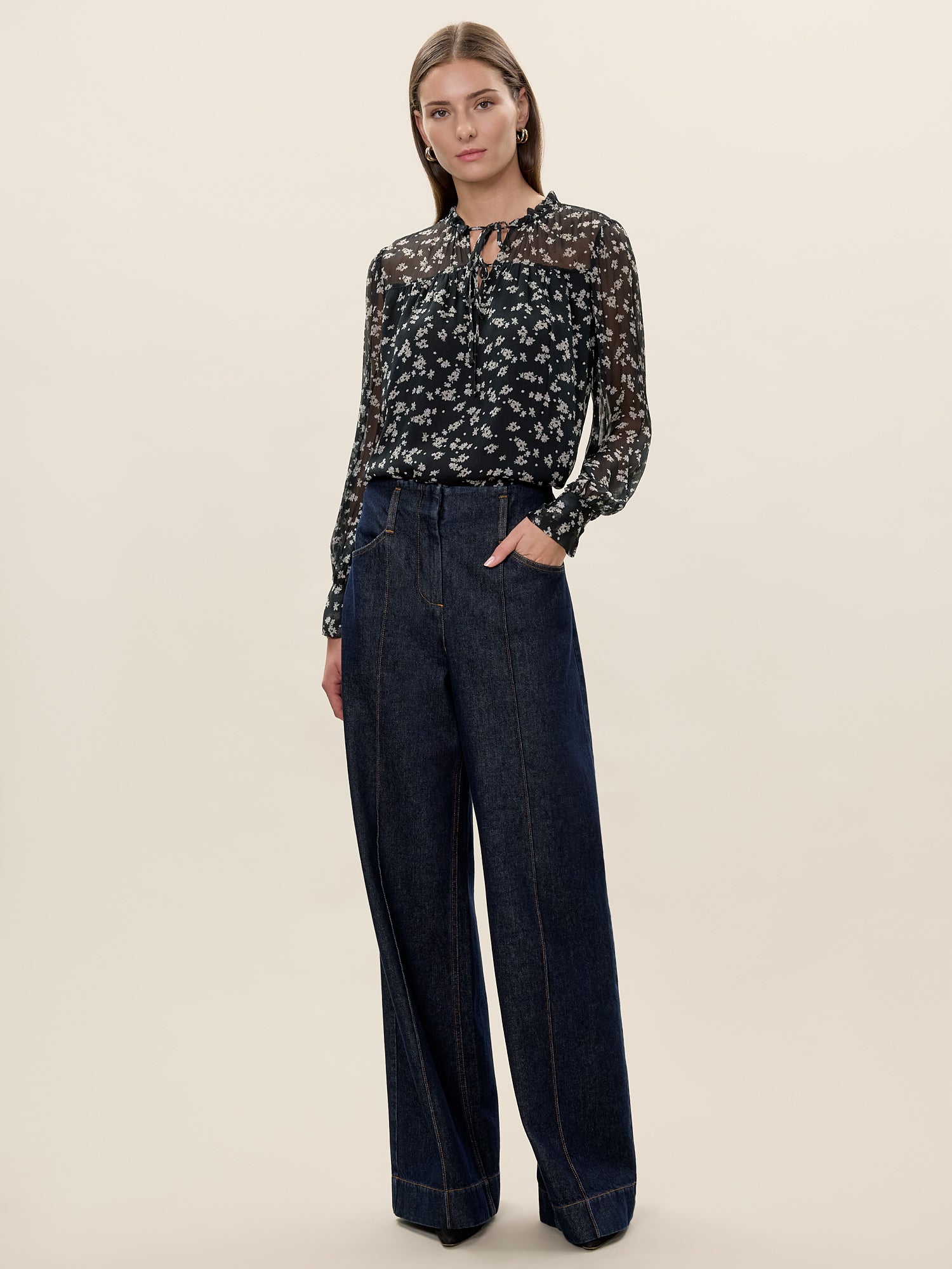 Ditsy Floral Blouse
