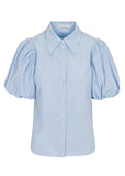 Puff Sleeve Button Down Shirt