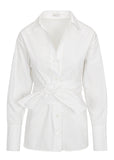 Poplin Wrap Blouse