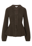 Rhea Knit Peplum Cardi