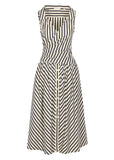 Isla Stripe Poplin Dress