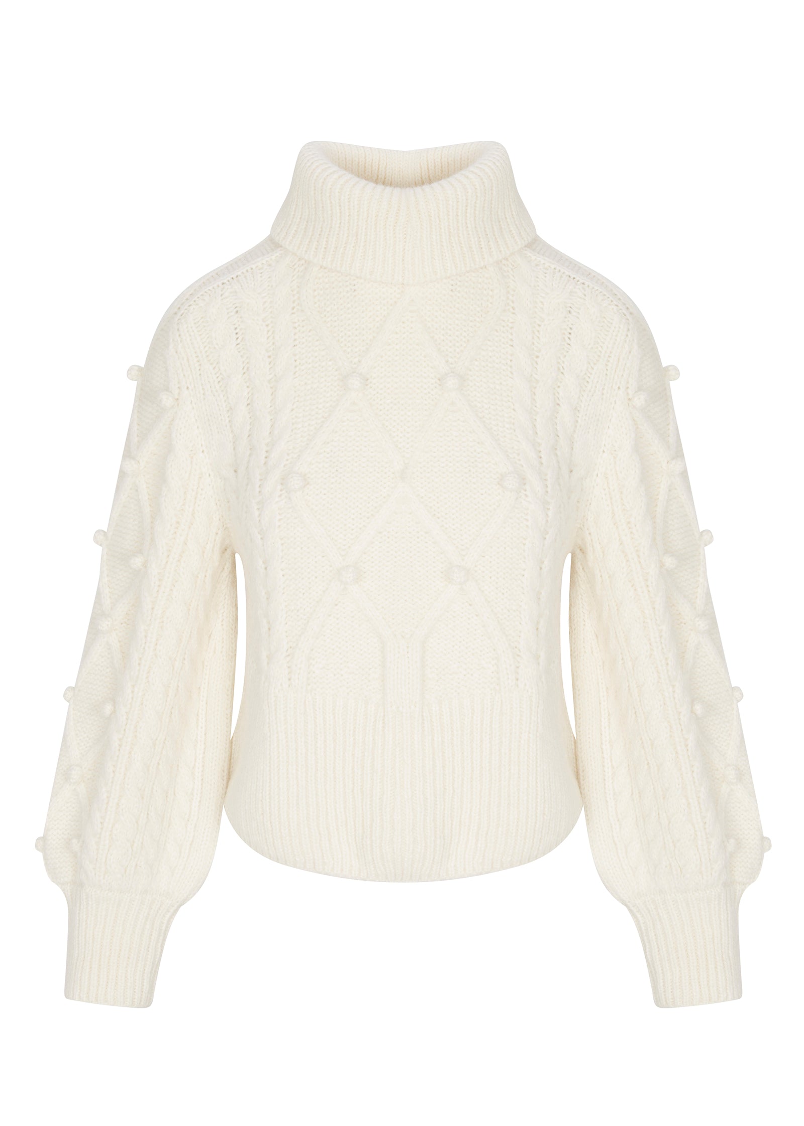 Petra Sweater in Ivory by Rebecca Taylor