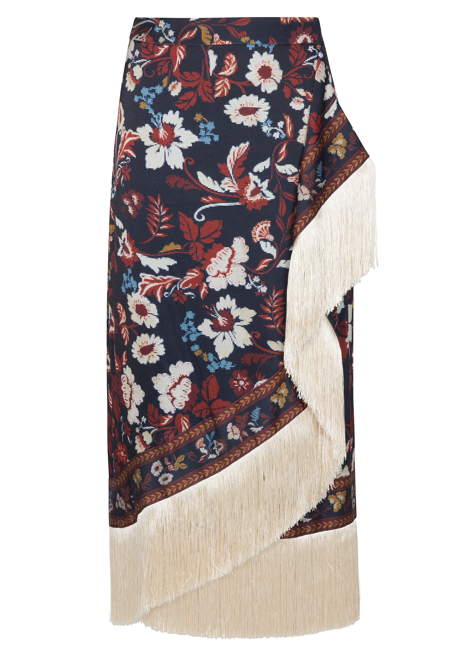 Selah Skirt in Navy Combo by Rebecca Taylor