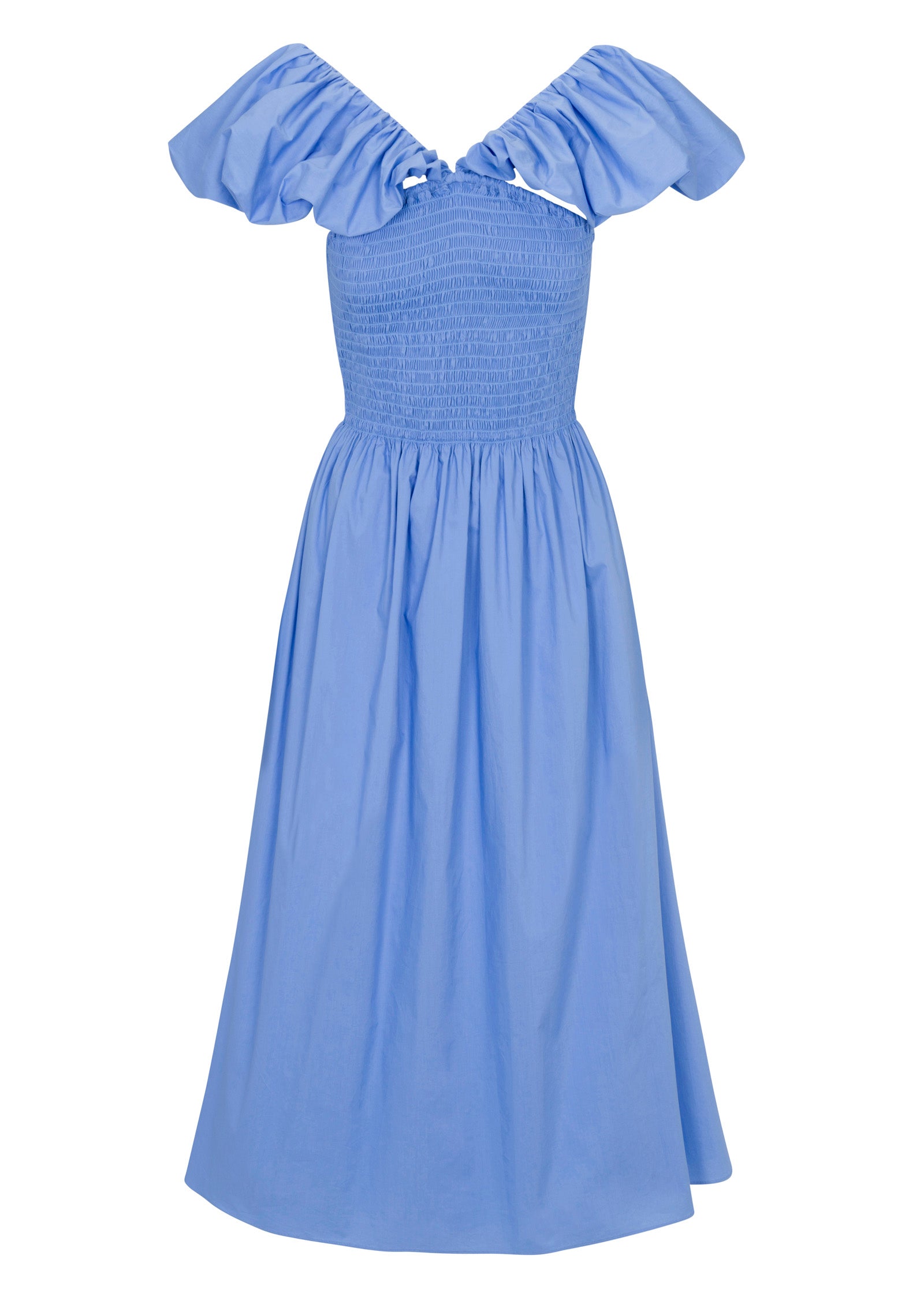 Yara Poplin Midi Dress