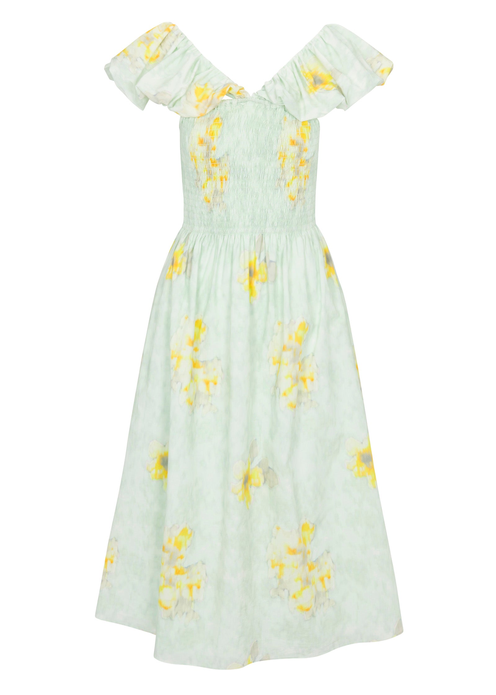 Yara Poplin Midi Dress