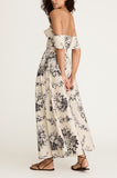 Emblem Fleur Structured Bodice Dress