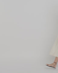 Painterly Windowpane Belted Bustier Dress
