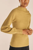 Rib Mock Neck