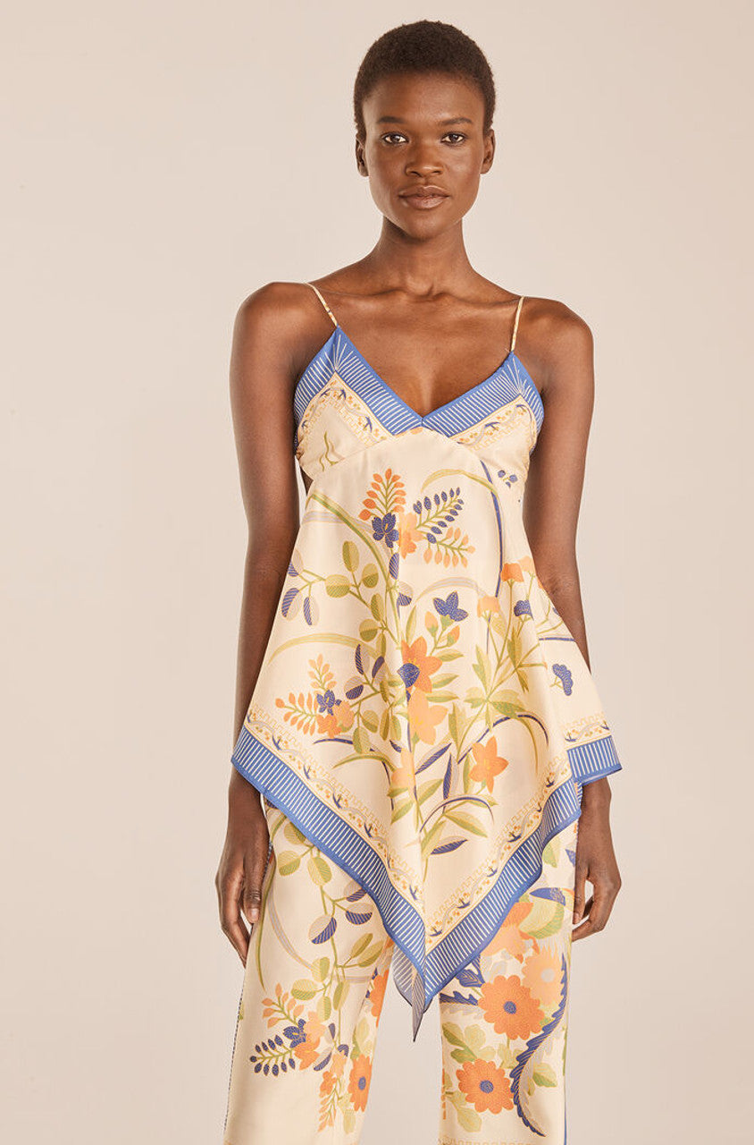 Phoenix Top in Phoenix Fleur Coral Combo by Rebecca Taylor