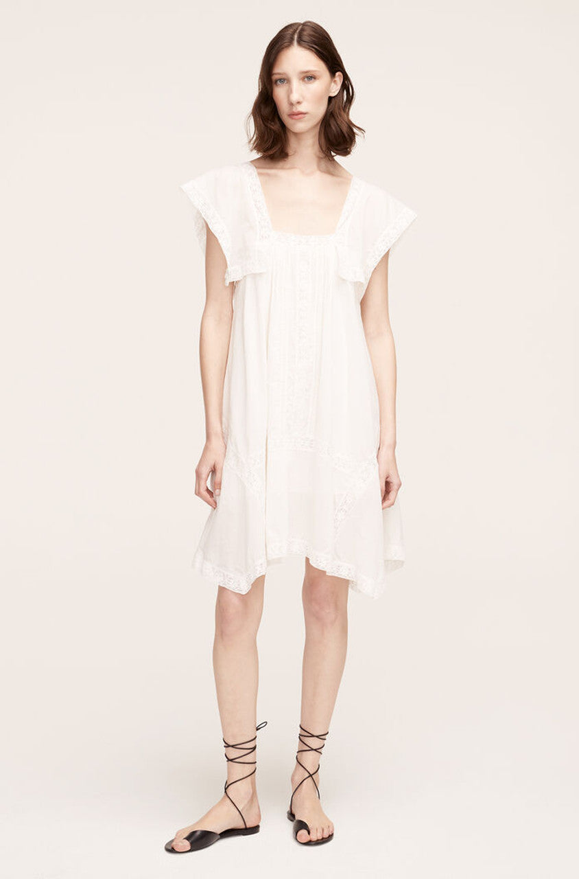 Lace Insert Dress