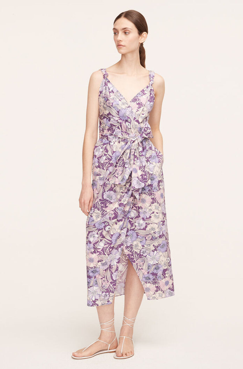 Poppy Field Dress in Poppy Field Lavendar Combo by Rebecca Taylor