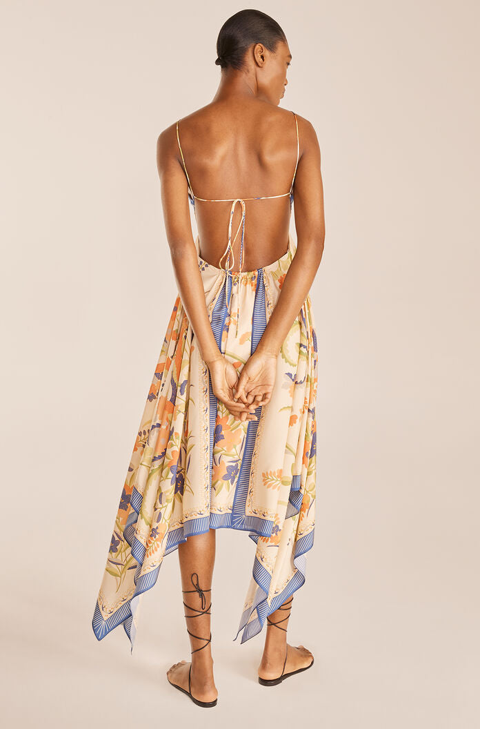 Phoenix Dress in Phoenix Fleur Coral Combo by Rebecca Taylor