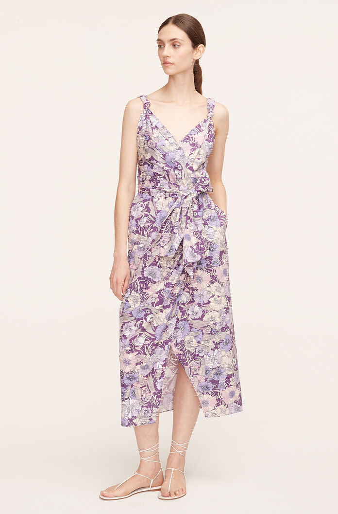 Poppy Field Dress in Poppy Field Lavendar Combo by Rebecca Taylor