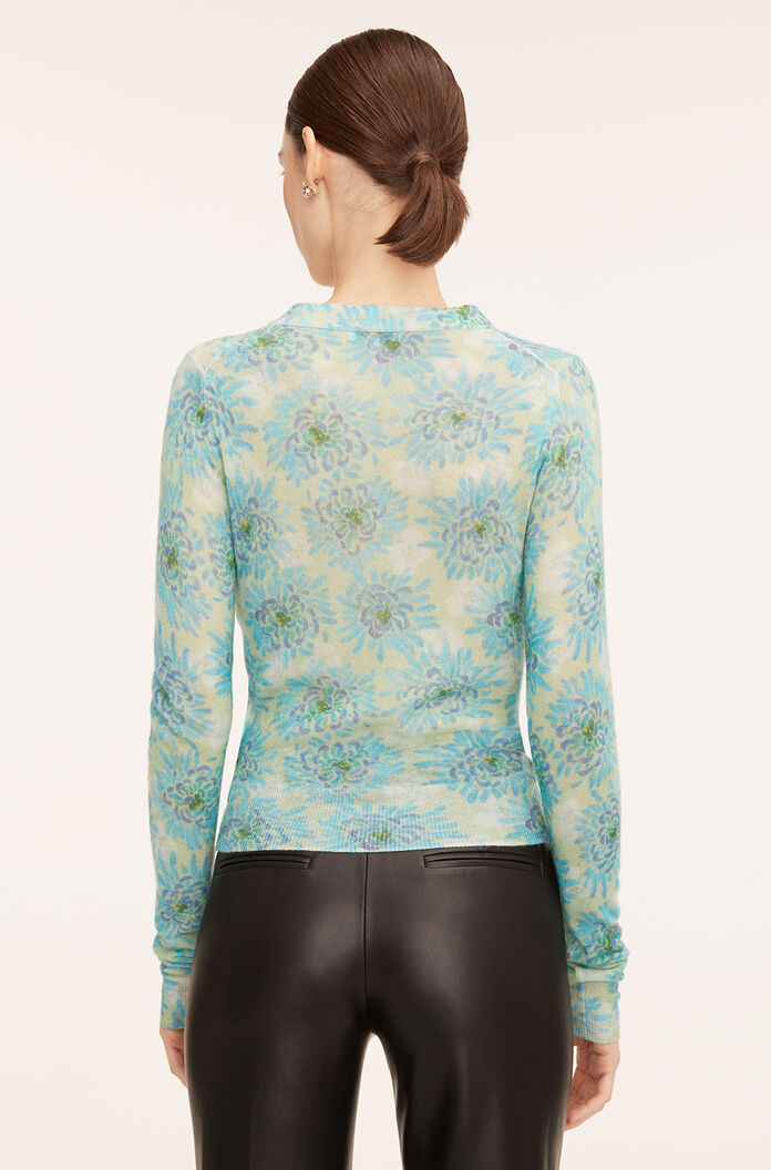 Astera Fleur Ruched Cardigan