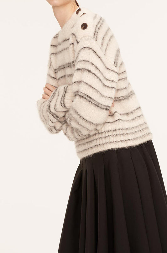 Brushed Mohair Pullover