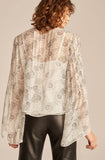 Long Sleeve Pintuck Top