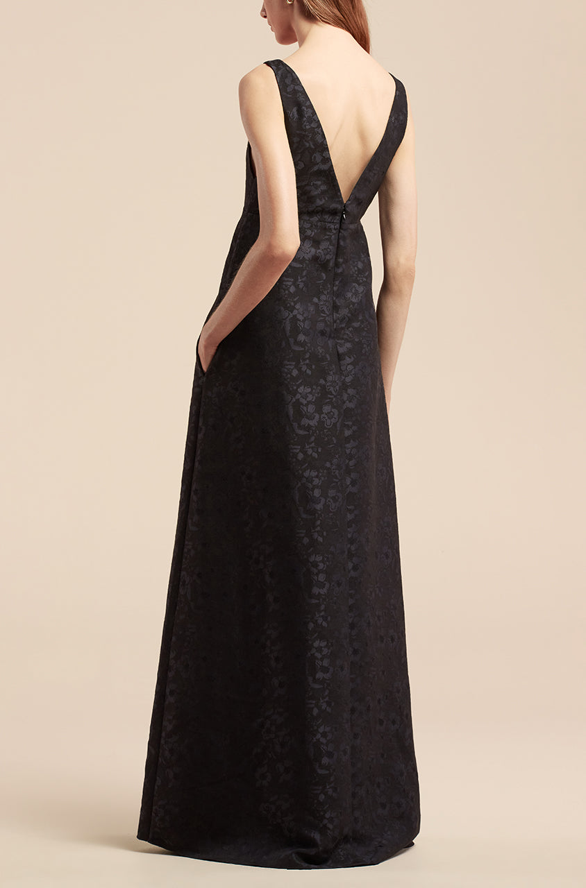 Cloque Dress in Black by Rebecca Taylor