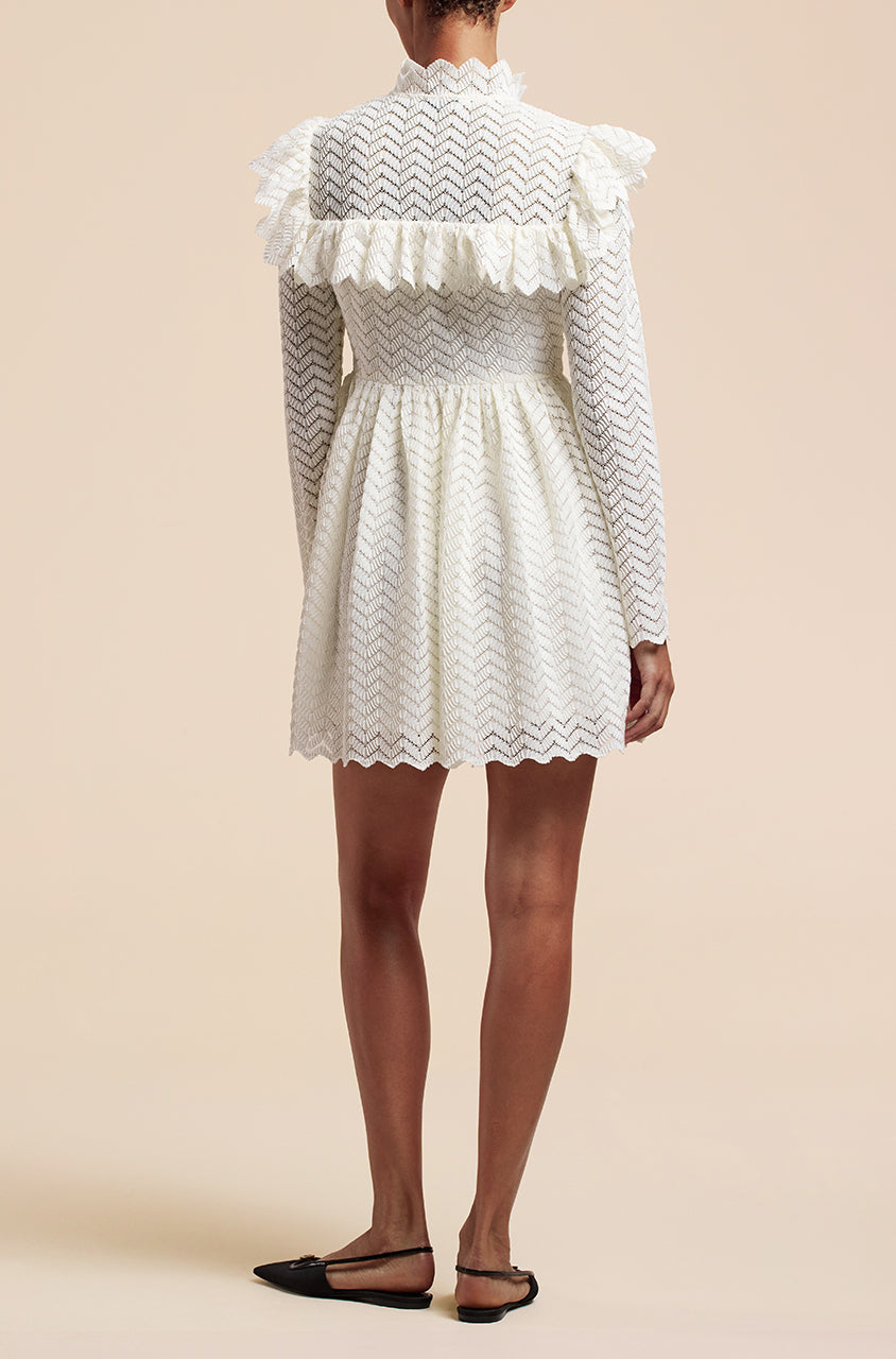 Chevron Lace Dress