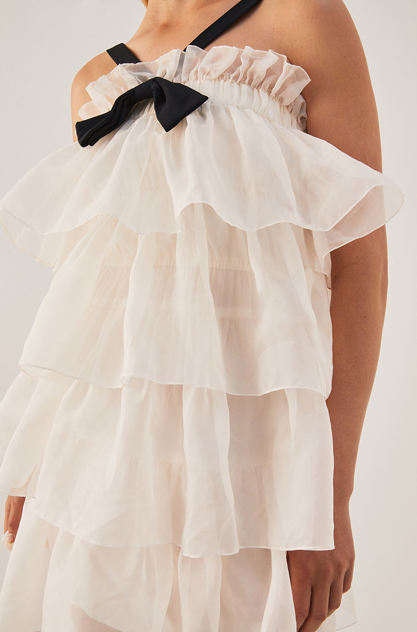 Tiered Organza Dress