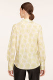 Mini Astera Fleur Long-Sleeve Button-Front Shirt