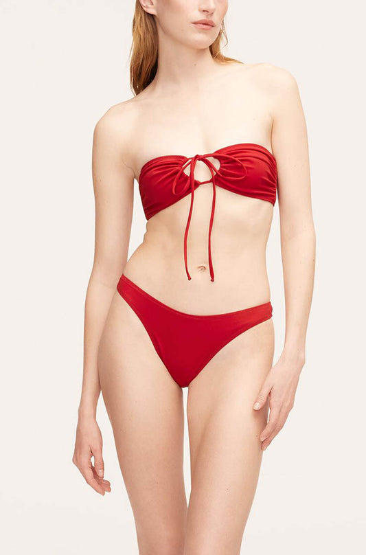 Solid Halter Bikini Top