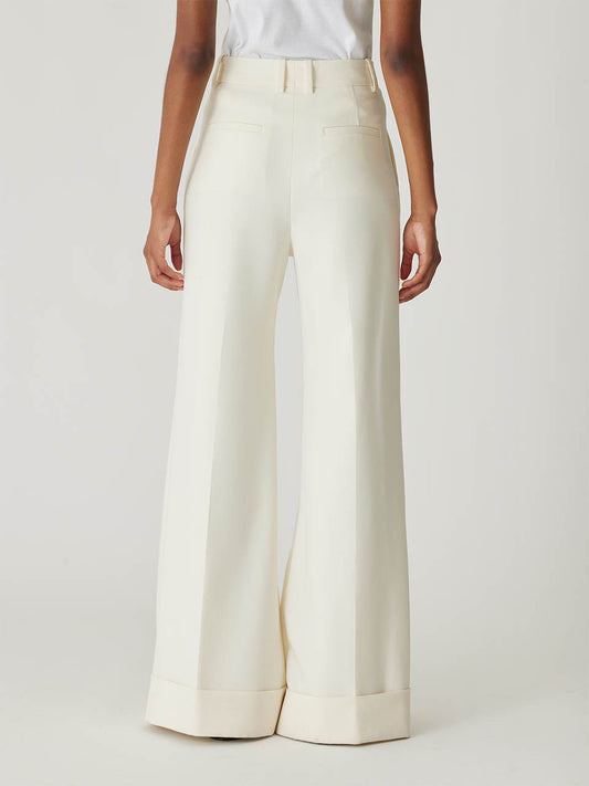 Refined Suiting Wide Leg Trouser