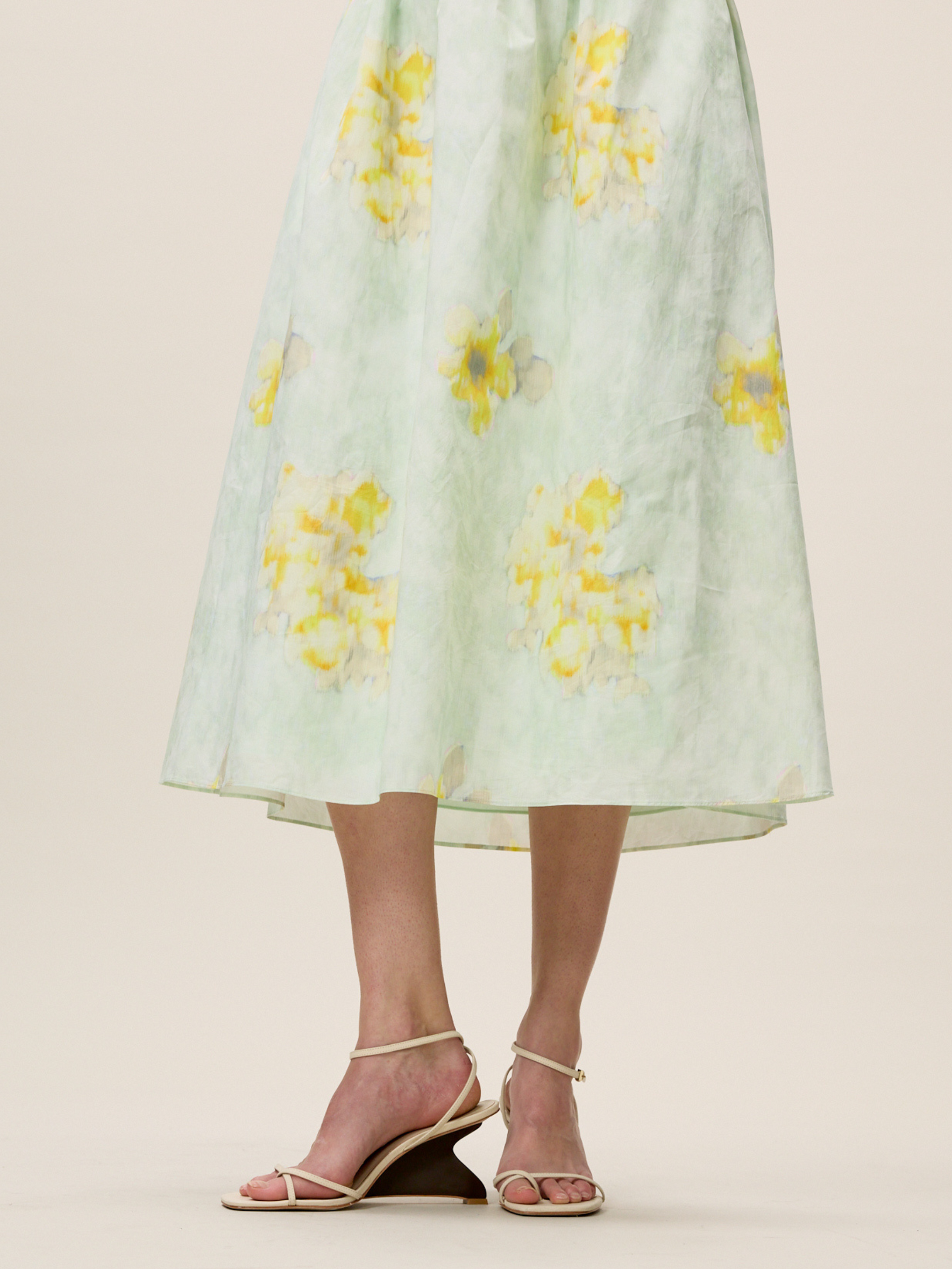 Yara Poplin Midi Dress